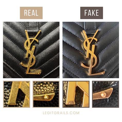 yves saint laurent polo fake|real YSL vs fake.